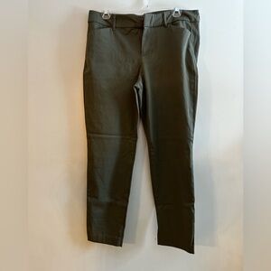 Army green pixie pants